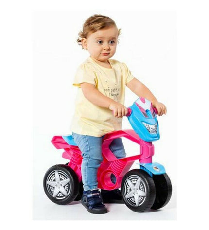 Moltó Loopmotor Moltó 21201 pink ride-on toy for children, 53 cm, suitable for outdoor play and sports activities.
