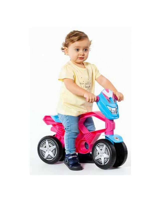 Moltó Loopmotor Moltó 21201 pink ride-on toy for children, 53 cm, suitable for outdoor play and sports activities.