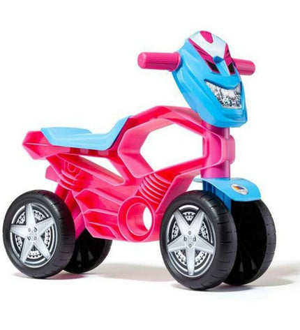 Pink Loopmotor Moltó 21201 toy scooter for kids, featuring 53 cm size and colorful design, ideal for outdoor play.