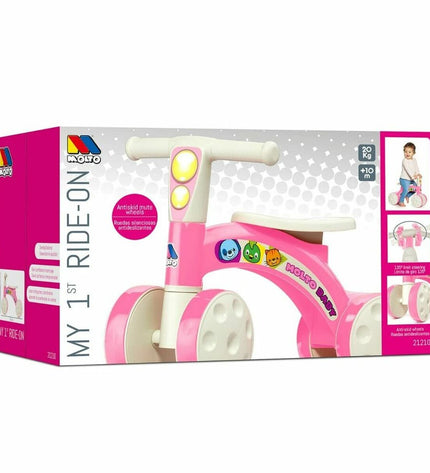 Moltó Driewieler 21210 toy for outdoor play, featuring colorful wheels and sturdy design for children.