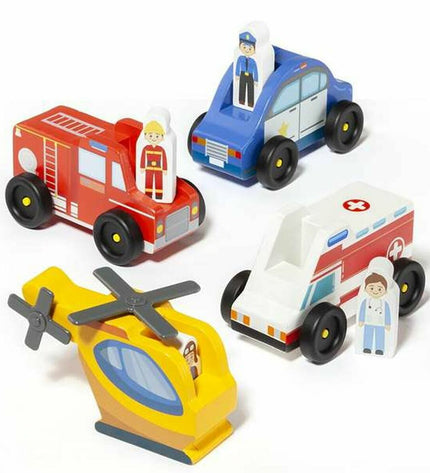 Set of Moltó minivrachtwagens toy vehicles, colorful miniature trucks for children’s play, featuring detailed truck designs.