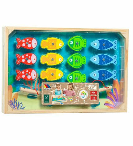 Set of 15 Moltó Visspel Moltó toy game pieces with colorful parts and game accessories, designed for children's play and entertainment.