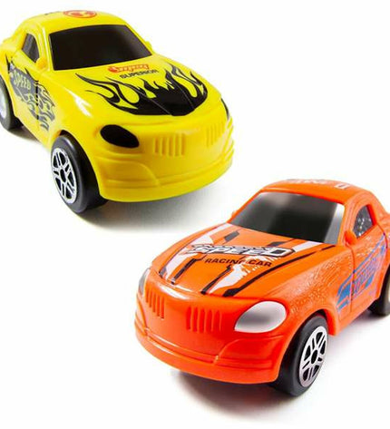 Two Moltó Racebaan Moltó Parking Ultimate toy car parking sets with colorful tracks and multiple parking spaces.