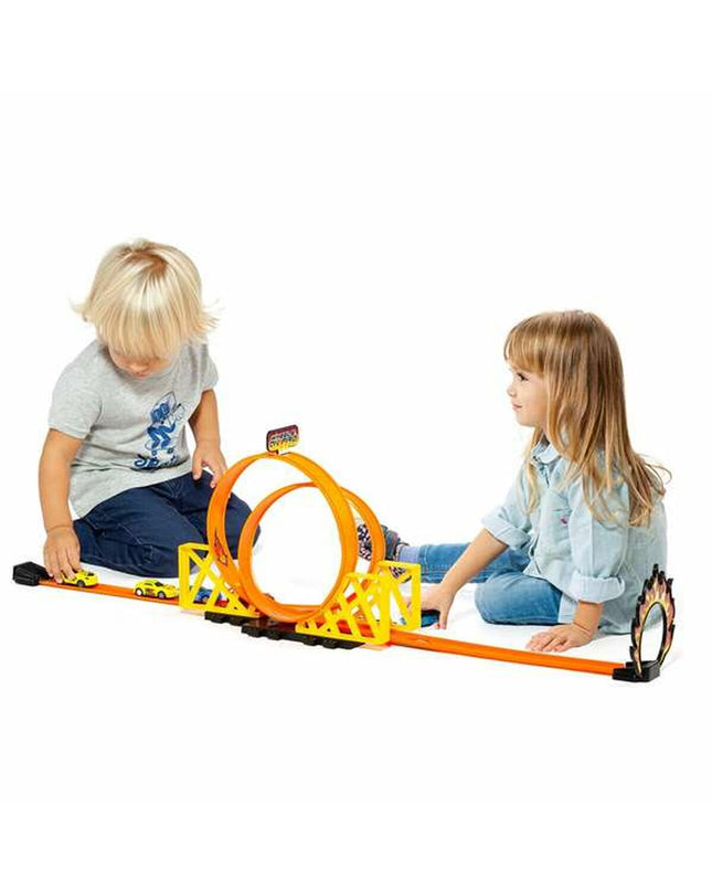 Moltó Racebaan Moltó Ultimate Track toy racing track with colorful layout and toy vehicles for children’s play and racing excitement.
