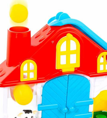 Moltó farm playset with 38 pieces of toy farm animals and accessories, suitable for children’s toys and games.