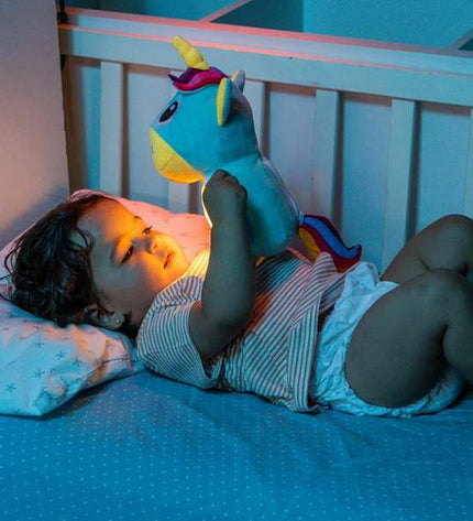 Soft plush Gusyluz toy from Moltó, 24 cm, featuring colorful fabric and friendly animal design, perfect for children.