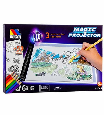 Moltó Projector Moltó Magic toy for educational play, featuring colorful projection and interactive learning elements.