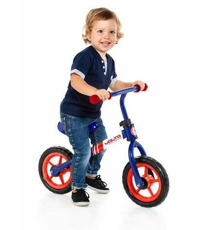 Blue Moltó Minibike toy bike for kids, designed for outdoor play and sporting activities, with a sturdy frame and colorful details.