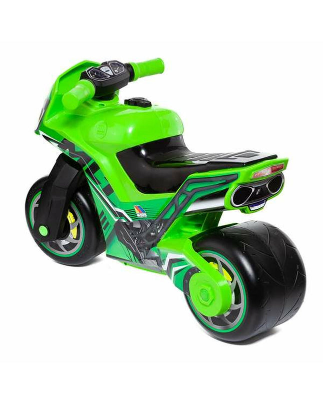 Moltó Loopmotor Moltó Premium Groen, 40.5x27.2x28.5 cm, colorful outdoor toy for children, sporty and fun outdoor play equipment.