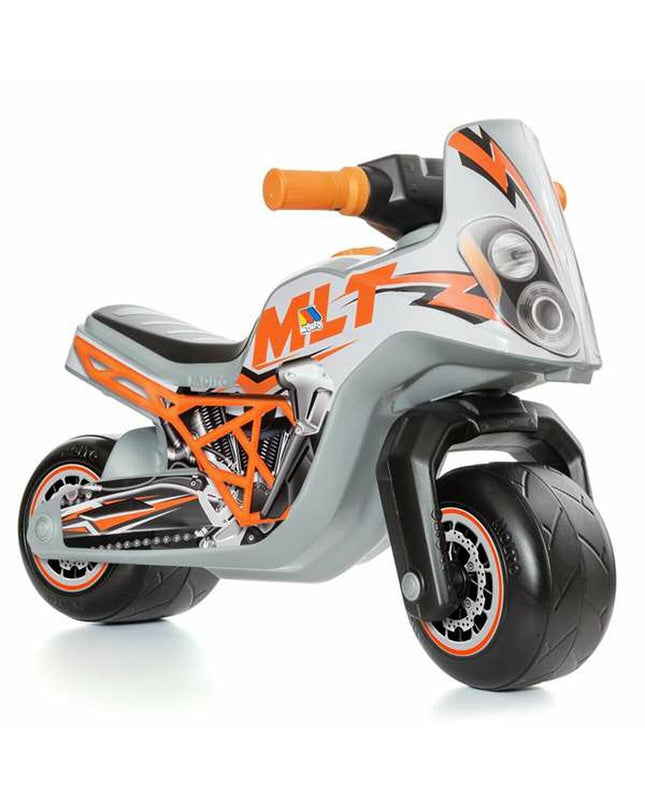 Moltó Loopmotor Moltó toy scooter in red with black handlebars and wheels, suitable for outdoor play and sports activities.