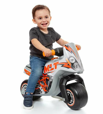 Moltó Loopmotor Moltó toy scooter with black handlebar and colorful deck, suitable for outdoor play and sports.