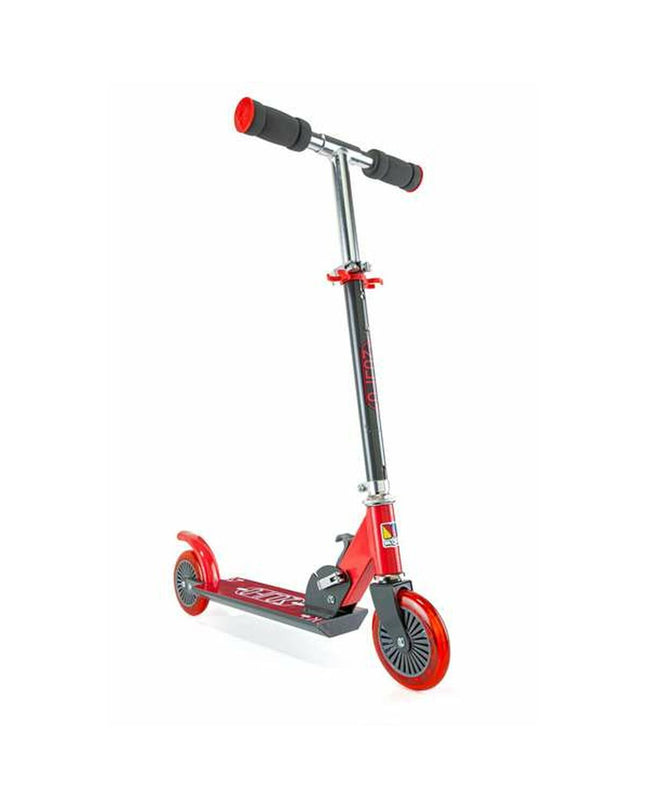 Moltó step stool with metal and plastic construction, 72-77 cm, designed for outdoor and urban mobility use.