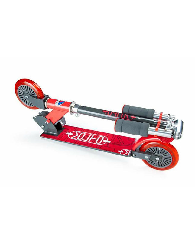 Moltó Step Rood metal and plastic with adjustable height, 72-77 cm, for urban mobility and outdoor sports.