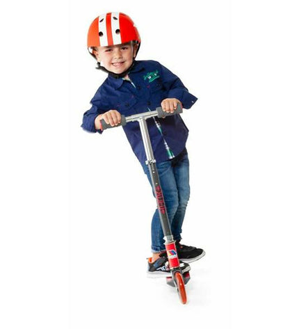 Moltó Step Rood metal and plastic scooter for urban mobility, 72-77 cm height, suitable for sport and outdoor use.