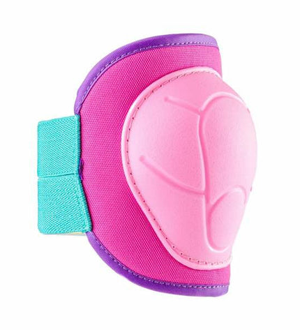 Pink Moltó Kinder fietshelm for sports and outdoor riding, featuring a secure adjustable strap and ventilation holes.