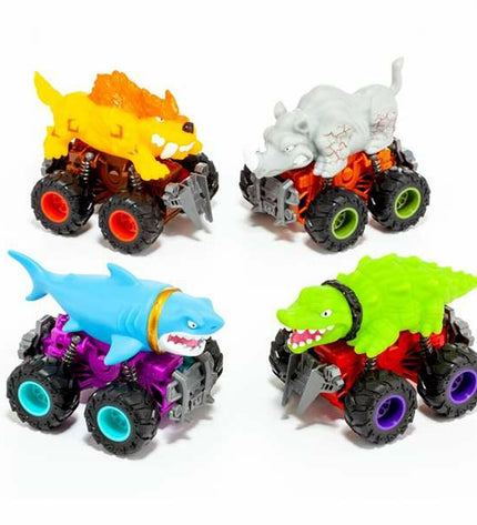 Multicolored Moltó Beast Wheels toy vehicle with detailed design, suitable for children’s play in the speelgoed en games category.
