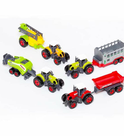 Moltó speelgoedtractor 1:50 scale toy vehicle for children, realistic yellow construction toy with detailed features.