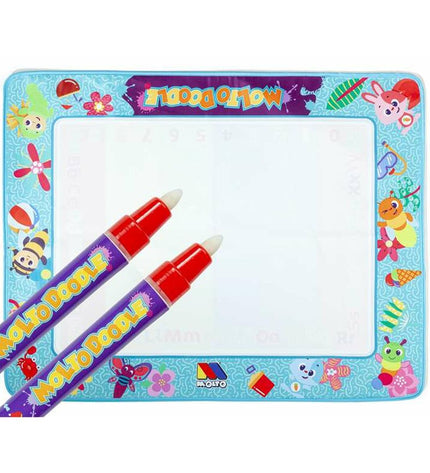Colorful Moltó plastic magic schoolboard for creative activities, ideal for children’s educational and imaginative play.