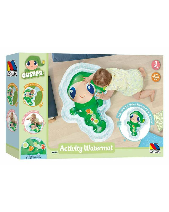 Colorful Moltó Speelkleed Watermat with playful designs, suitable for kids' water games and outdoor fun.