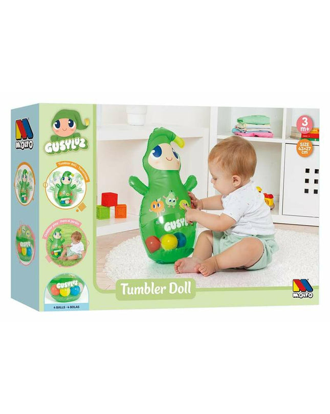Molto baby's toy, a colorful toddler plaything with soft textures and multiple parts, designed for young children’s sensory play.