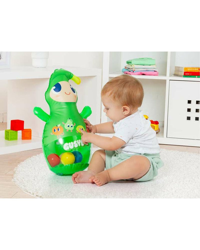 Molto baby teething toy, colorful plastic molar teether designed for young children to chew and soothe gums.