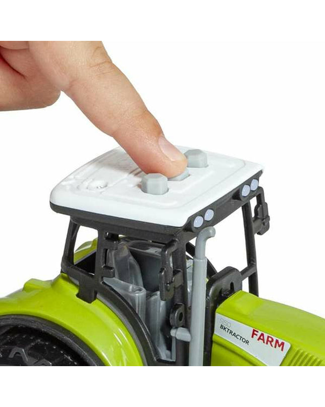 Colorful Moltó toy tractor from the speelgoed en games vehicles collection, detailed plastic construction for imaginative play.