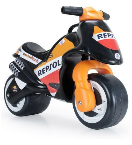 Injusa Neox Repsol multicolour three-wheeled scooter for children 18+ months, with colorful design and sturdy construction.