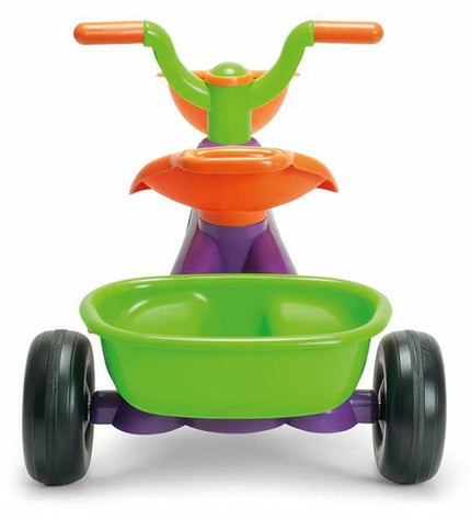 The Paw Patrol Dinorider toy dinosaur with wheels, colorful design, and paw print details, ideal for outdoor play and kids' adventures.