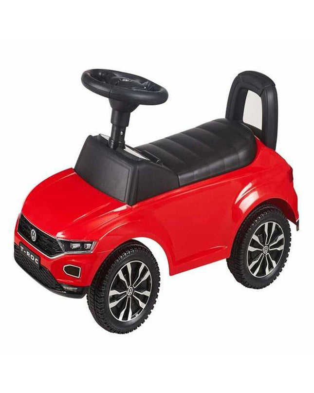 Injusa T-Roc red tricycle for kids, 64x30x39.5 cm, plastic toy for outdoor play and sports activities.