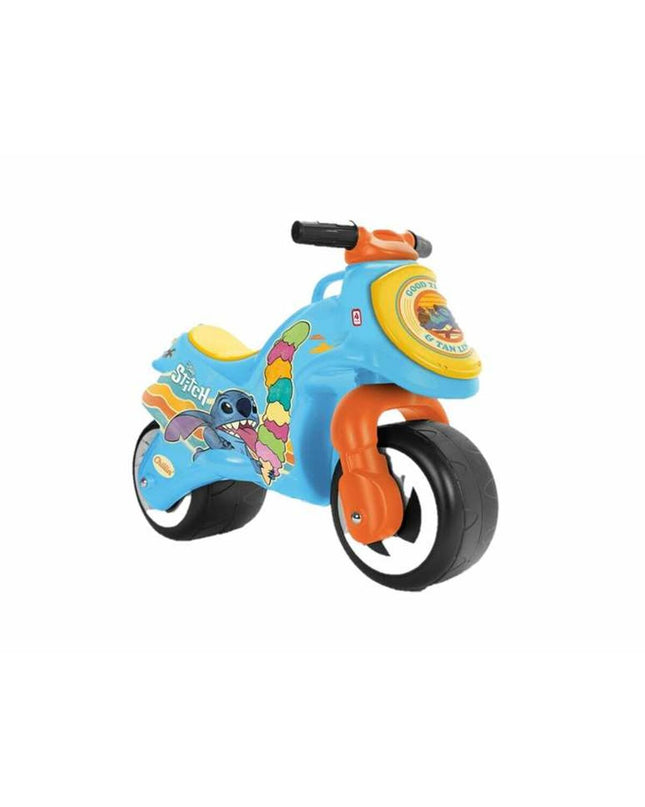 Stitch Loopmotor toy in vibrant colors, designed for outdoor play, featuring the Stitch brand logo and detailed craftsmanship.