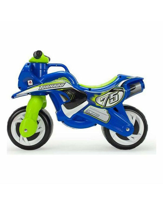 Injusa Motorfiets Tundra Tornado speelgoed voor kinderen vanaf 18 maanden, kleurrijke speelgoedvoertuig voor jonge kinderen