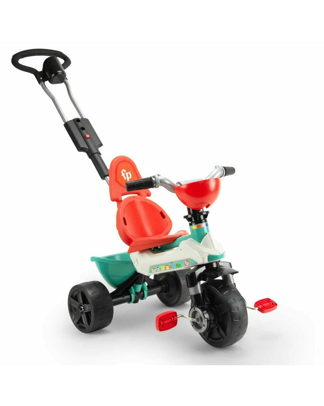 Colorful Injusa tricycle for kids, measuring 102 x 45.5 x 95 cm, designed for outdoor play and active fun.