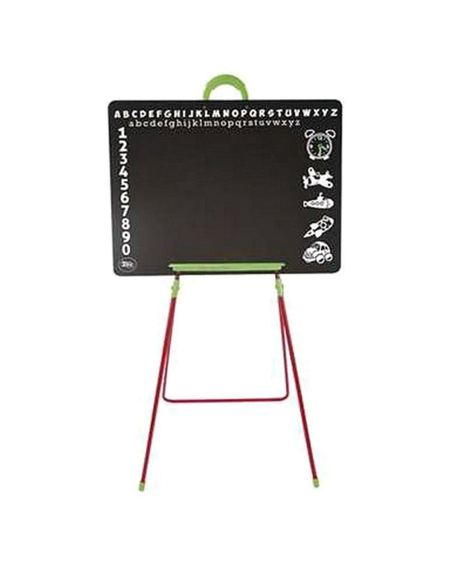 AVC dubbelzijdig krijtbord for creatieve activiteiten, 59x44x106 cm, ideal for playing and drawing.