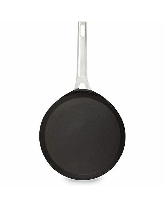 Valira AIRE IND 4647/25 black metal aluminum induction pan, 28 cm diameter, suitable for cooking and kitchen use.