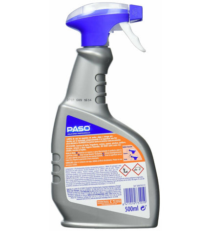 Paso Anti-vochtigheid Paso 500 ml bottle for removing mold and moisture from home and kitchen environments.