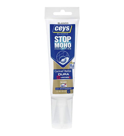 Ceys 125ml anti-vochtigheid gel for mold removal, shown in a clear container, used for home moisture control and mold prevention.