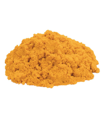 Magisch zand Milan 453 g, colorful kinetic sand for creative play and sensory activities in a clear container.