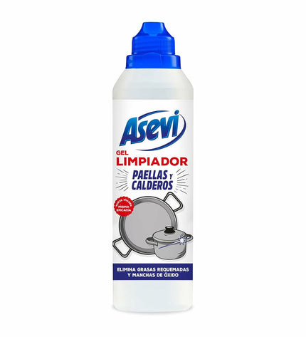 Asevi Schoonmaakster 200 ml cleaning spray for pots and pans, household kitchen and cleaning product in a spray bottle.