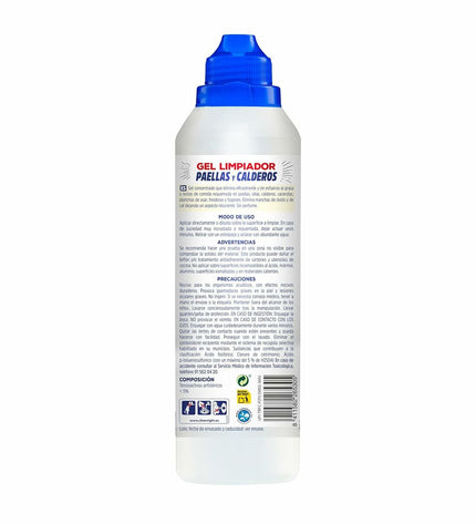Asevi Schoonmaakster cleaning spray for pots and pans, 200 ml, in a white bottle with blue label, suitable for kitchen cleaning.