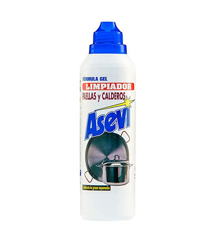 Asevi Schoonmaakster cleaning spray in a 200 ml bottle for pots, pans, and kitchen surfaces, suitable for home cleaning tasks.