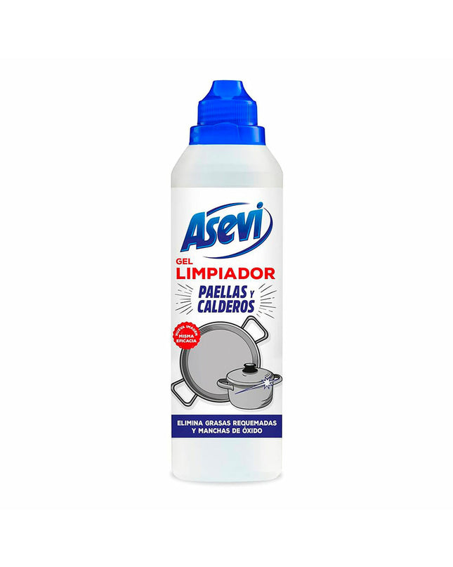 Asevi Schoonmaakster 200 ml cleaning spray for pots and pans, ideal for kitchen and home cleaning tasks.