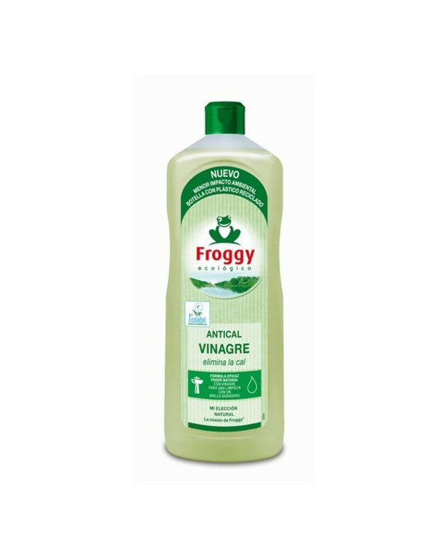 Frosch Antikalk cleaning product in 1L bottle, suitable for home and kitchen use, with label and cap visible.