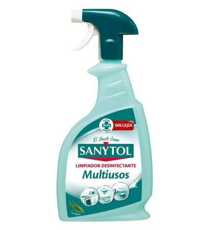 Sanytol Multifunctioneel schoonmaakmiddel in 750 ml spray bottle, suitable for household cleaning and home care.