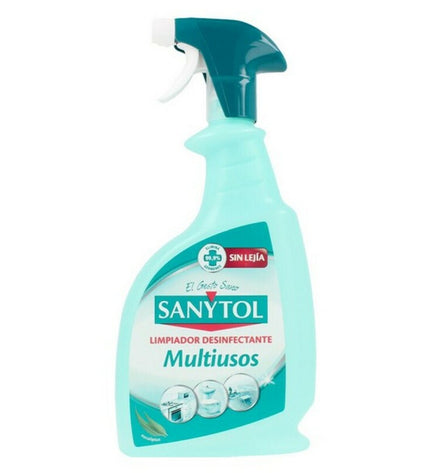 Sanytol multifunctional cleaning spray bottle, 750 ml, used for home and kitchen cleaning and disinfection.