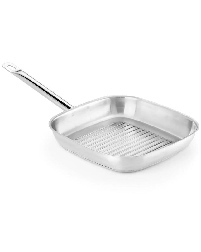 Stainless steel pan BRA A121630 with 28 cm diameter, suitable for household cooking and kitchen use.