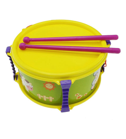 Reig Trommel Reig dieren 16 cm, colorful children's musical instrument with animal design, perfect for kids' play and percussion.