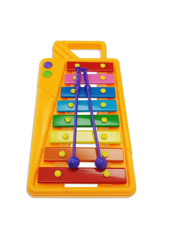 Reig Xylofoon speelgoed voor kinderen, kleurrijk muziekinstrument met houten bars en kleurrijke noten, geschikt voor jonge muzikanten.