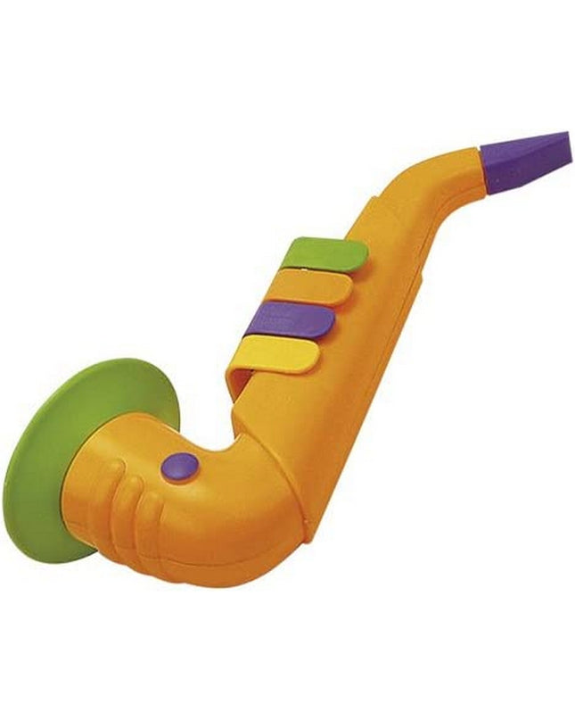 Reig muziek speelgoed reig saxofoon in 29cm, kleurrijk kinder muziekinstrument voor speel- en leerplezier