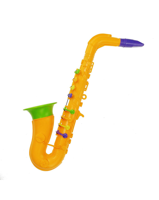 Reig 41cm children's toy music instrument, Reig Saxophone, colorful plastic toy for kids to play and learn music