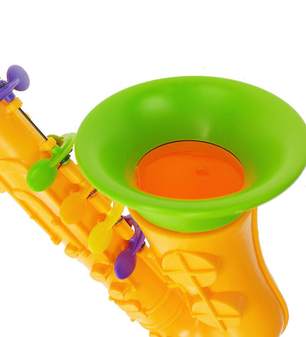 Reig music toy saxophone for children, 41 cm tall, colorful plastic toy instrument for kids' play and learning music